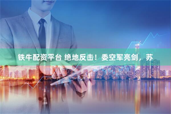 铁牛配资平台 绝地反击！委空军亮剑，苏