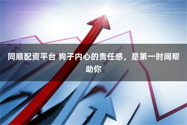 同顺配资平台 狗子内心的责任感，是第一时间帮助你